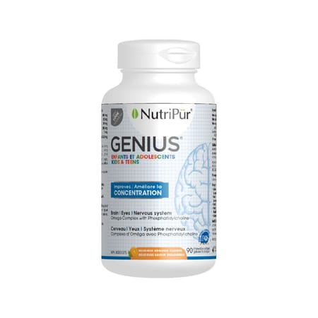 Genius omega-3 pour la concentration