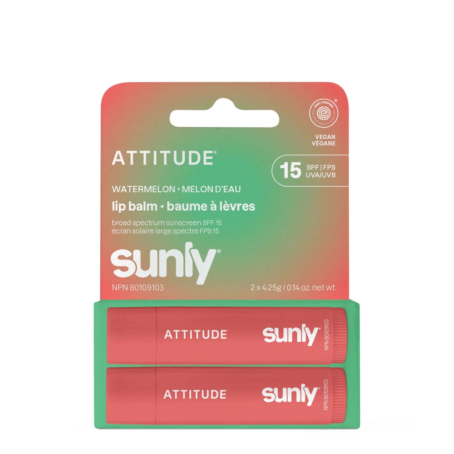 Baume à lèvres Sunly Duo
