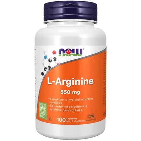 L-Arginine 550mg 100capsules