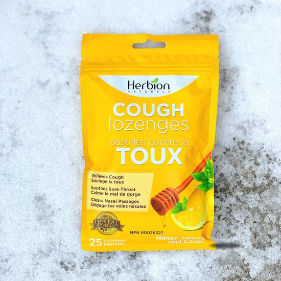 Pastilles cotre la toux sans sucre