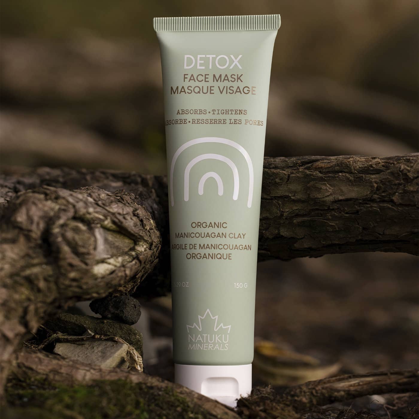 Detox masque visage absorbe-resserre les pores 150g