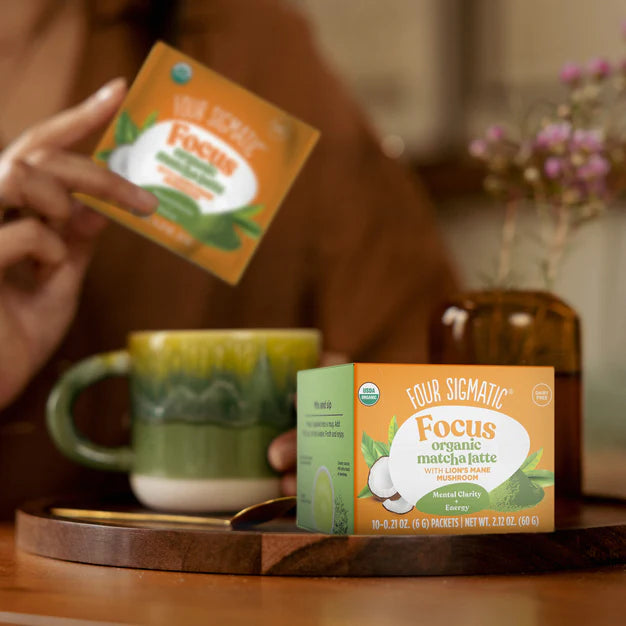 Focus, matcha avec crinière de lion 10 sachets