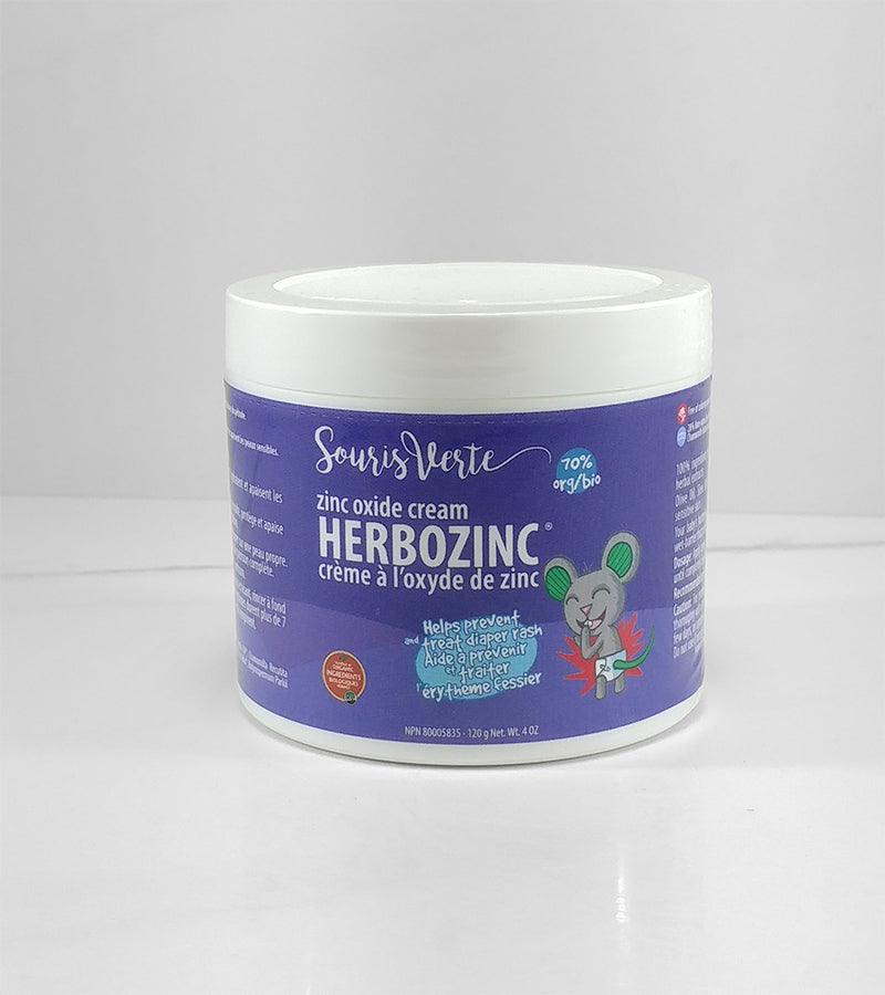 Herbozinc crème à l'oxyde de zinc 120g