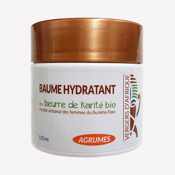 Baume hydratant au beurre de karité agrumes 120ml