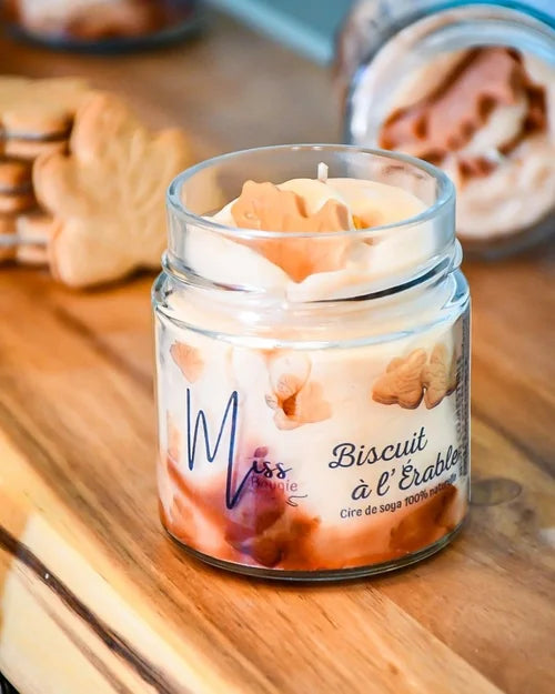 Bougie Biscuit à l'érable