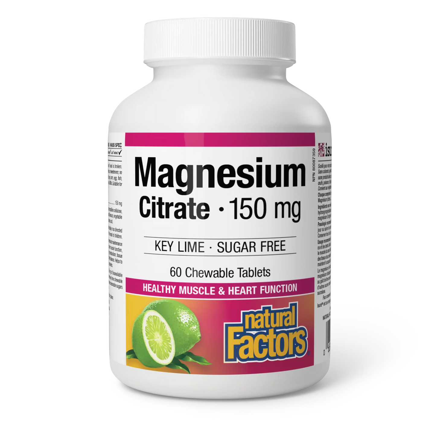 Citrate de magnésium 150mg