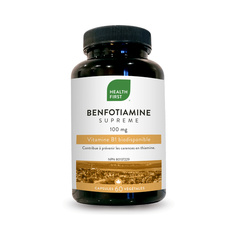 Benfotiamine suprême 100mg 60 capsules