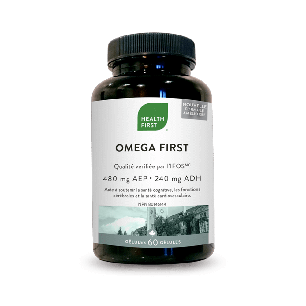 Omega First 60 gélules 480mg EPA 240 mg DHA