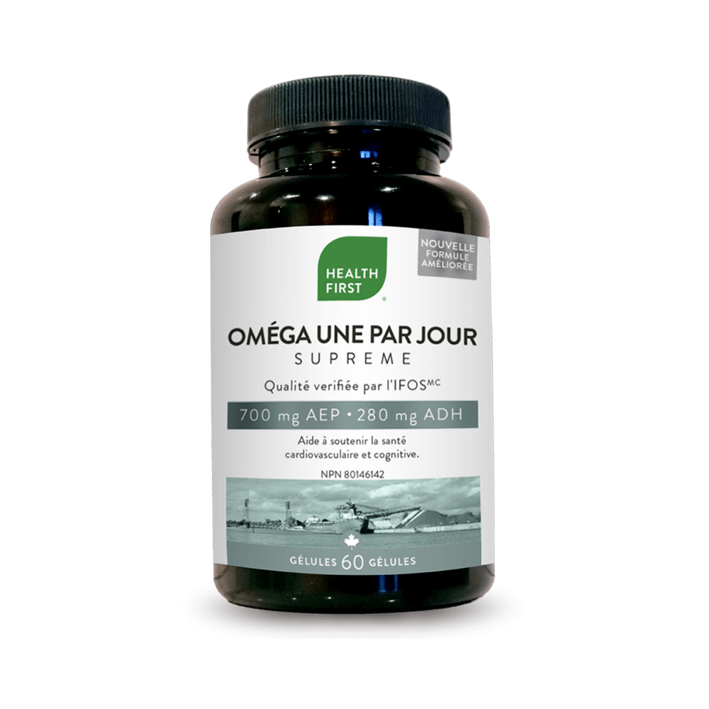 Omega une par jour  700mg EPA 280mg DHA 60gélules