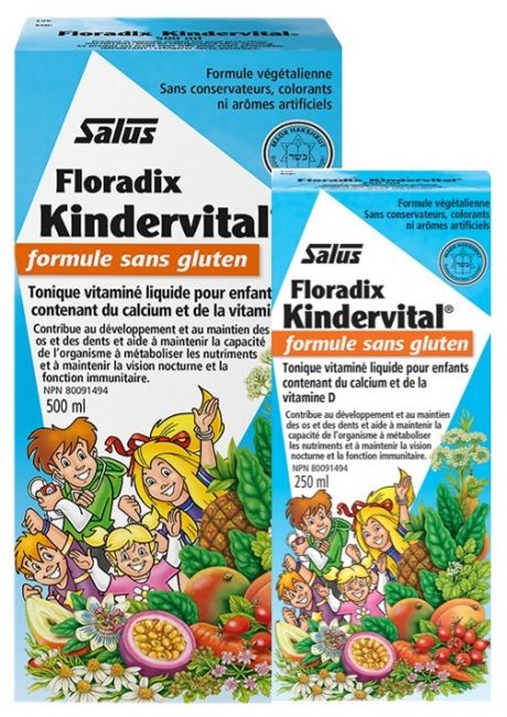 Kindervital multivitamine pour enfants Duo (500ml +250ml  Boni)