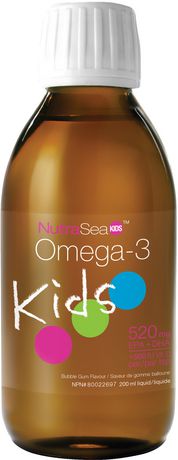 Omega 3 pour enfants à saveur de gomme balloune 200ml