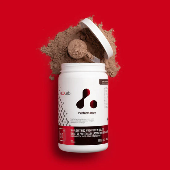 Isolat de protéines de lactosérum 900g à saveur de chocolat
