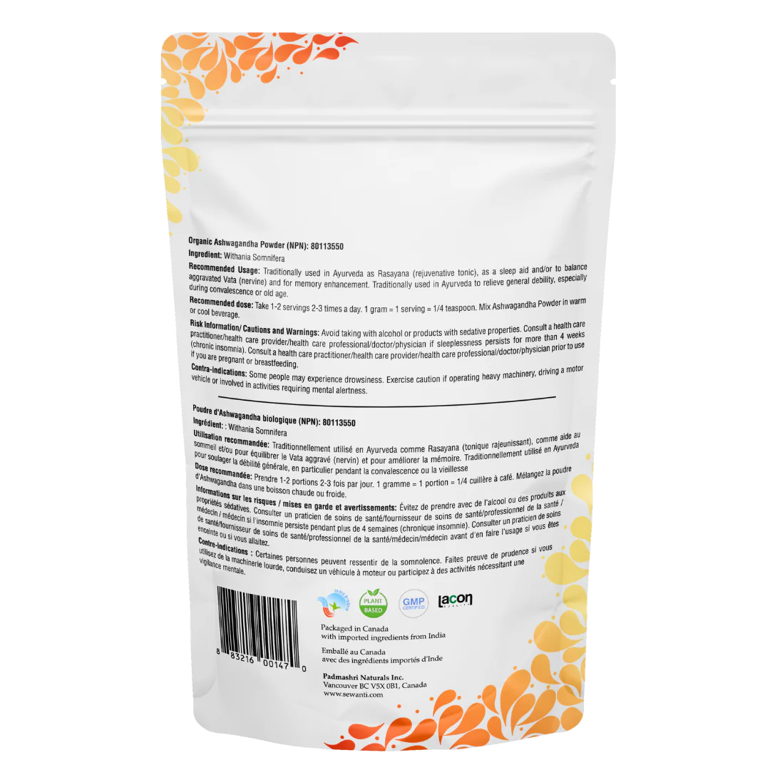 Ashwagandha en poudre 200g