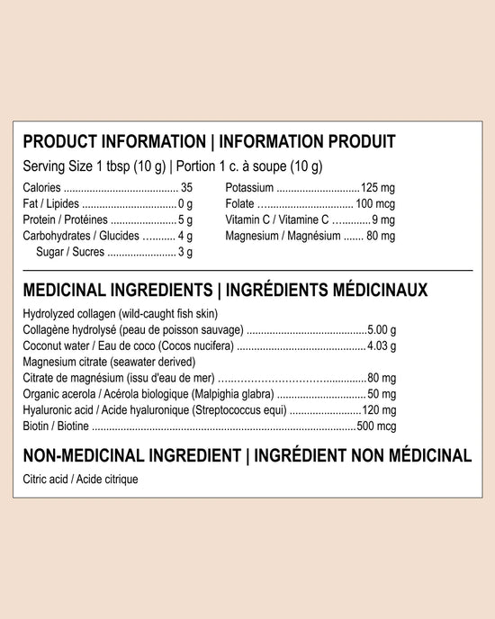 Collagène marin mélange beauté 300g