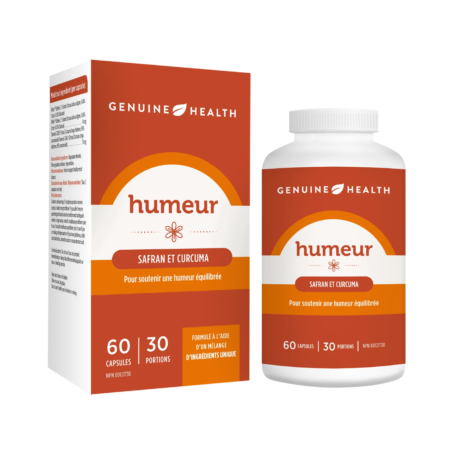 Humeur safran et curcuma 60capsules