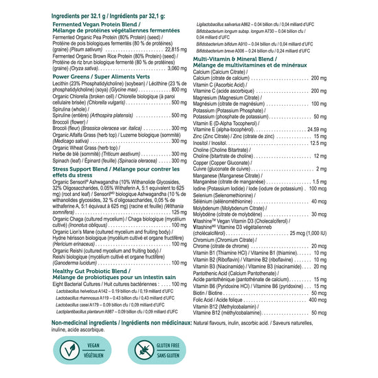 Protéine Tout-en-un naturel non-sucré 643g