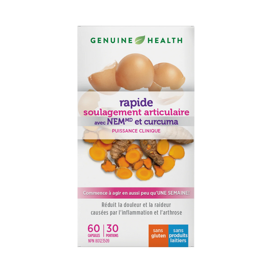 Soulagement rapide des articulaires 60 capsules