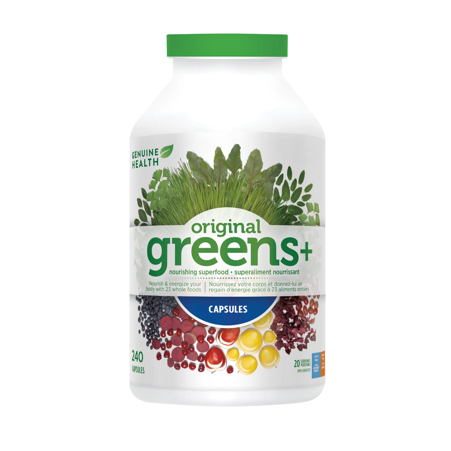 Greens + original 240capsules
