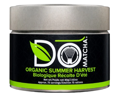 Matcha biologique récolte d'été