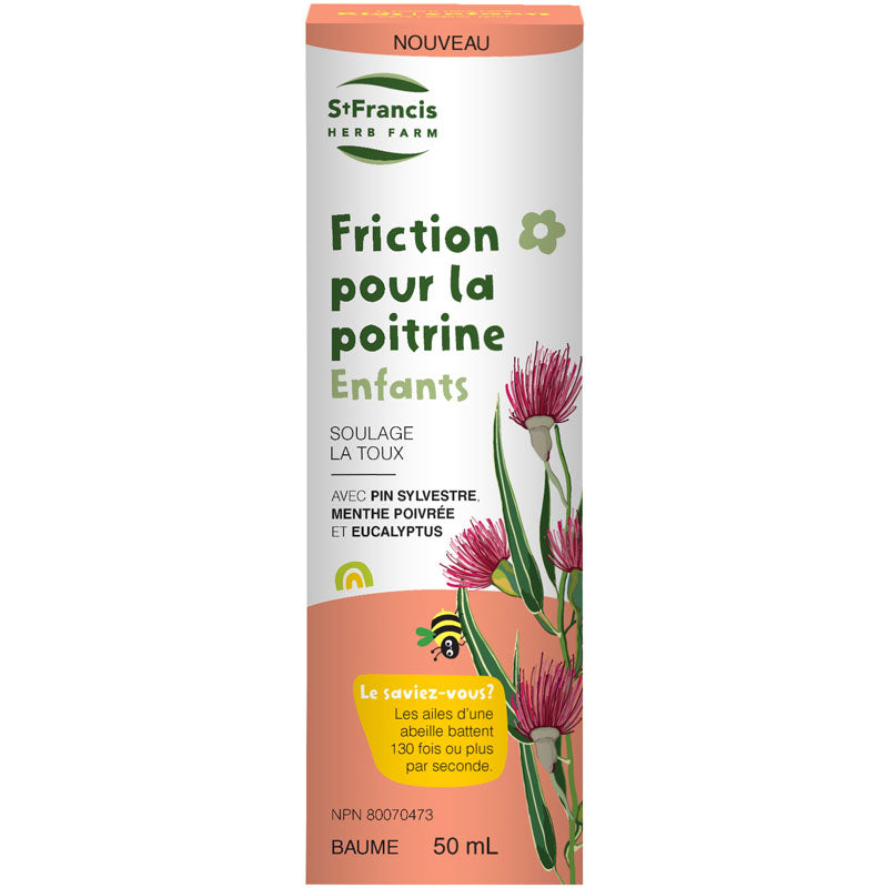 Baume friction pour la poitrine enfants 50ml