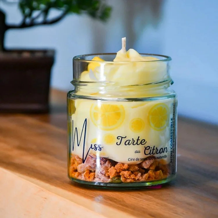 Bougie Tarte au citron