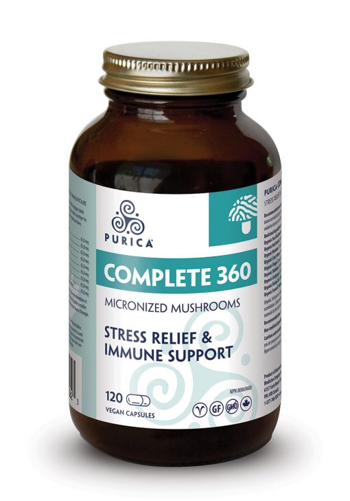 Complete 360 soulagement du stress et soutien immunitaire 120capsules