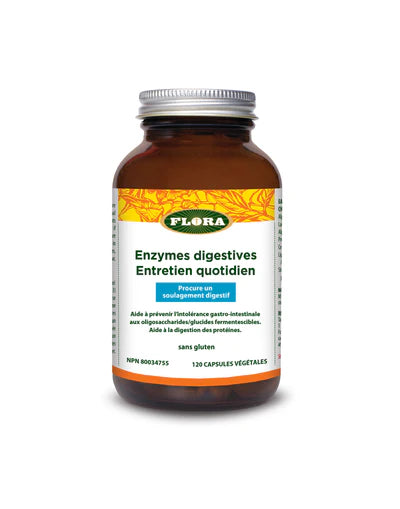 Enzymes Entretien quotidien 120 capsules