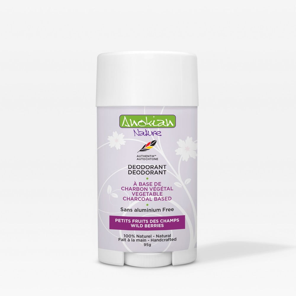 Déodorant à base de charbon végétale 95g