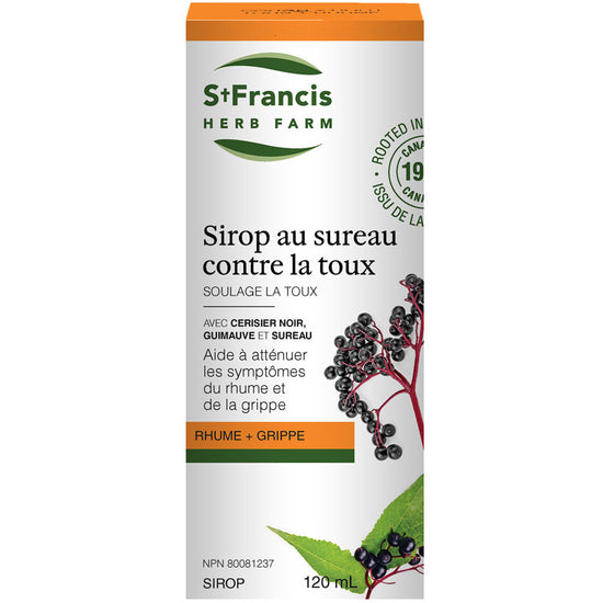 Sirop au sureau contre la toux 120ml