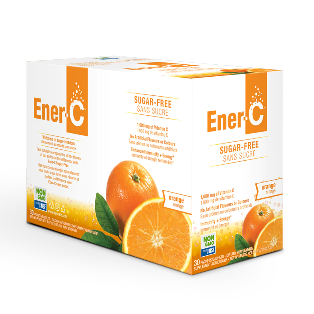 Ener-C sans sucre saveur d'orange 30sachets