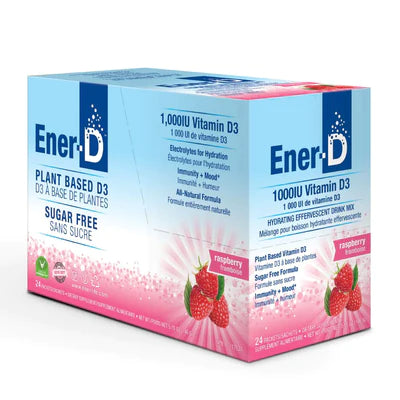 Ener-D 24sachets saveur de framboises