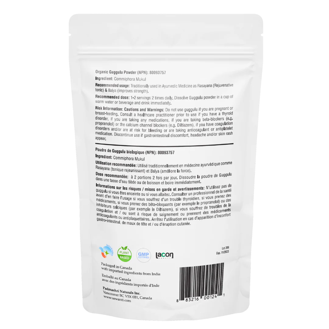 Guggulu en poudre 100g