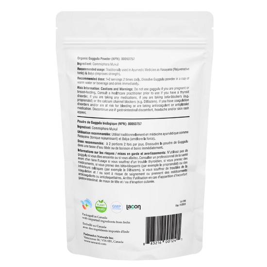 Guggulu en poudre 100g