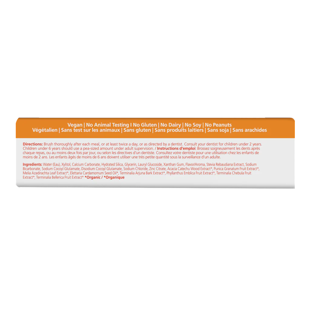 Dentifrice des gamins à l'orange 113g