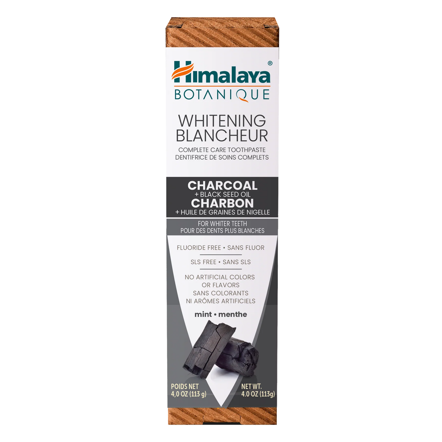 Dentifrice de soins complets charbon et huile de nigelle 113g
