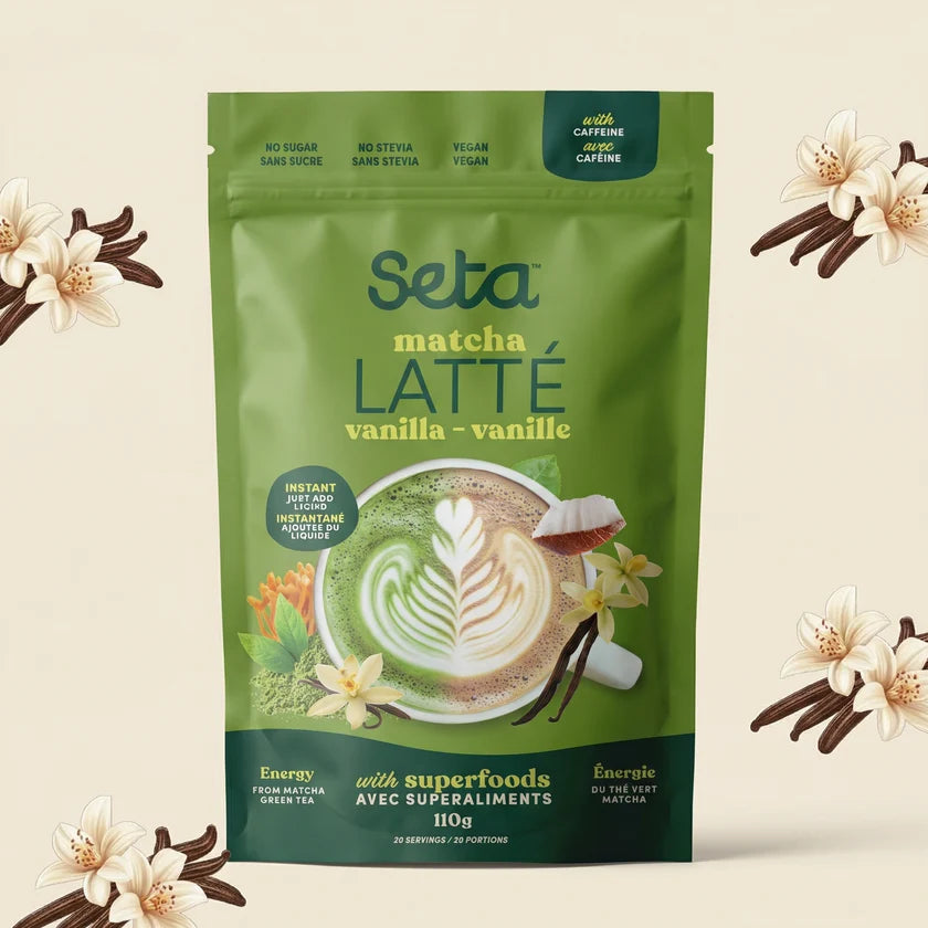 Matcha latté à la vanille 110g