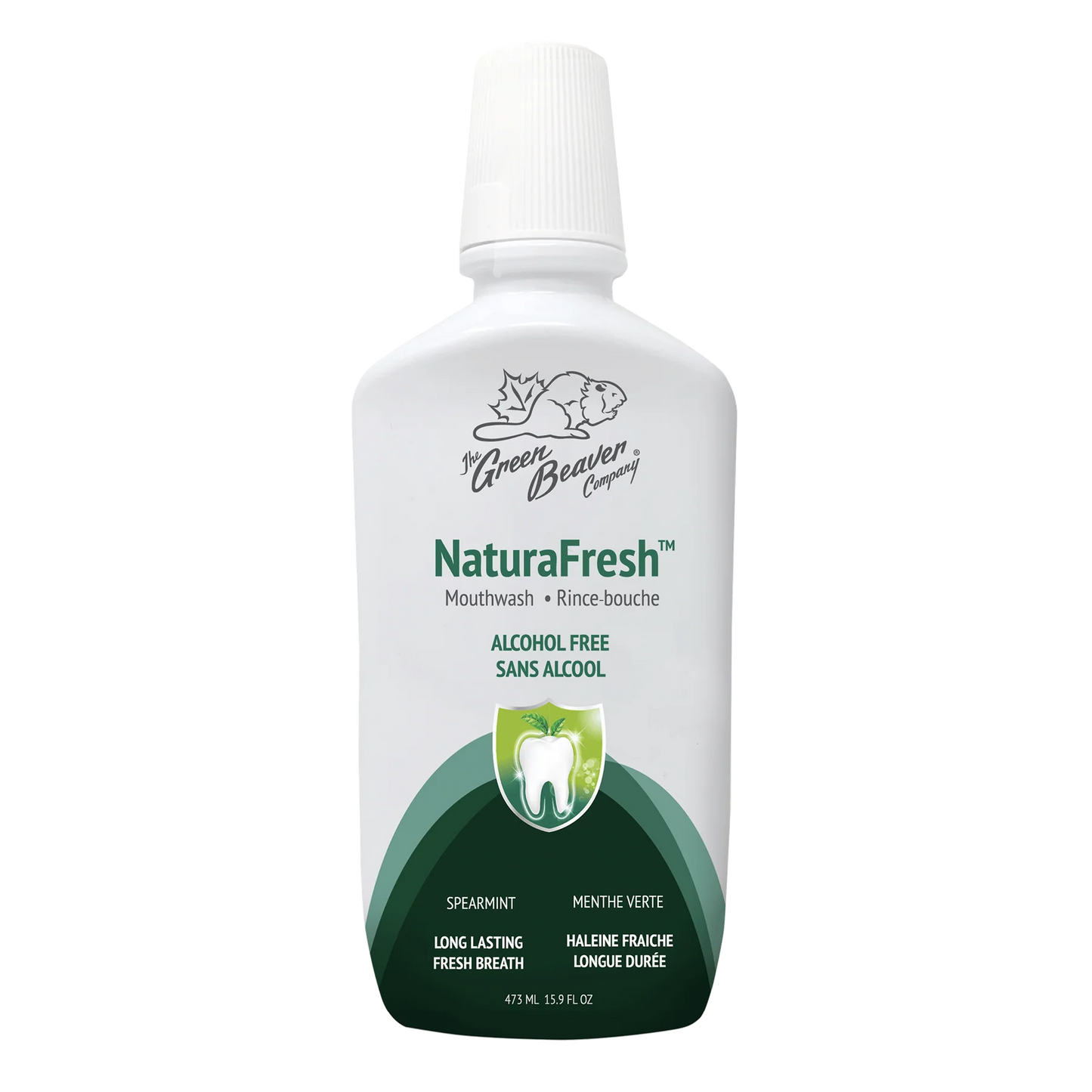 Rince-bouche sans alcool menthe verte 473ml