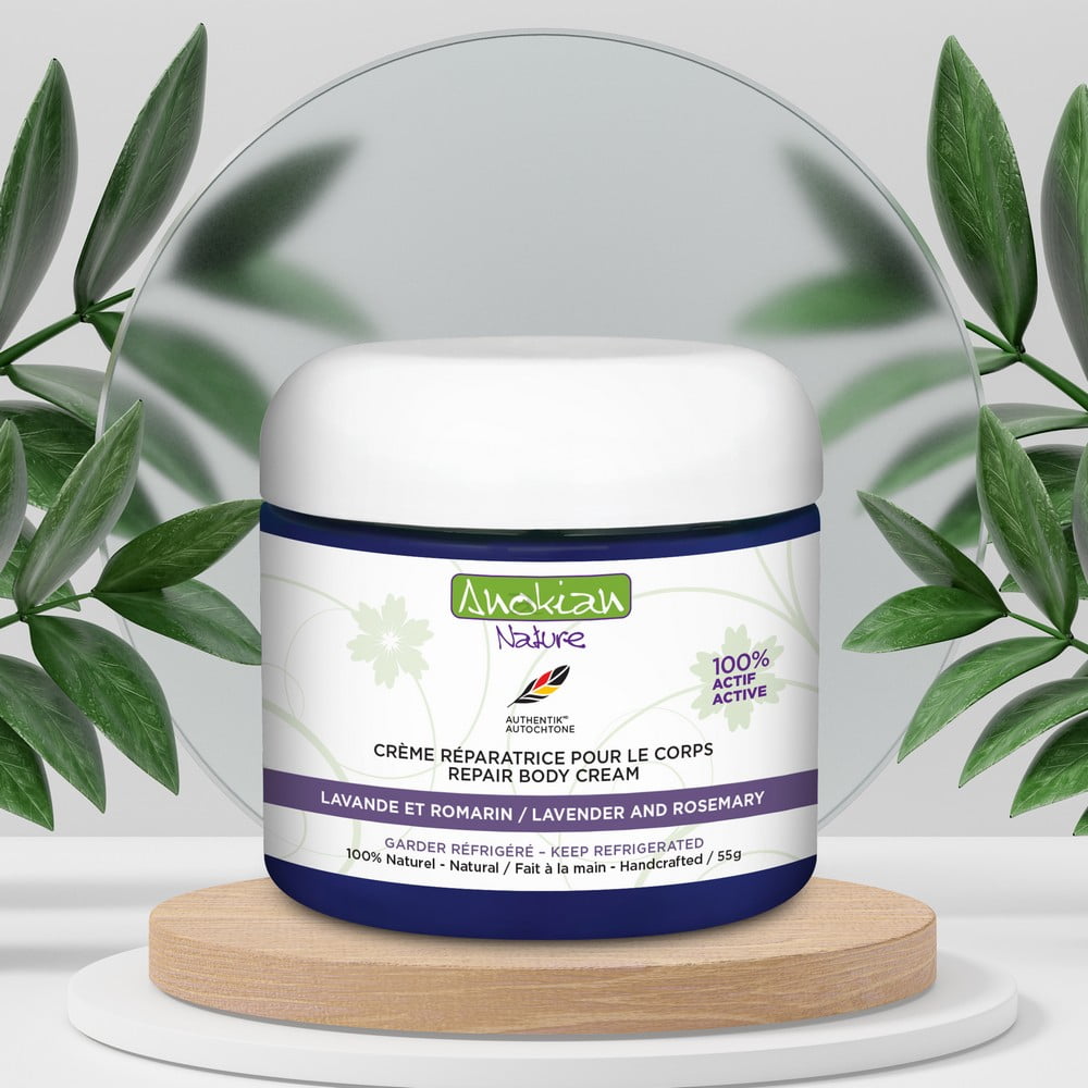 Crème réparatrice pour le corps lavande et romarin