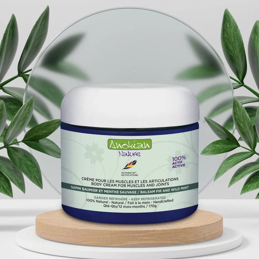 Crème pour les muscles et les articulations sapin baumier et menthe sauvage 170g