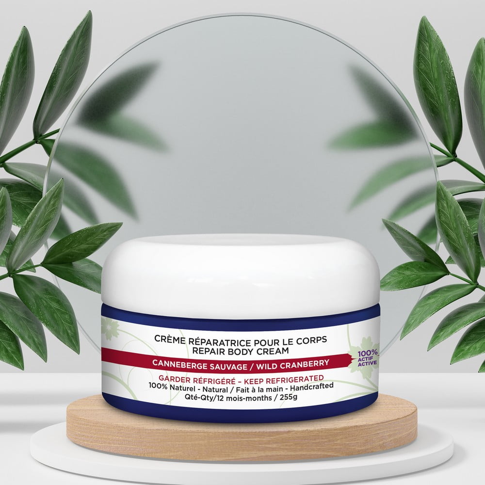 Crème réparatrice pour le corps canneberge sauvage 255g