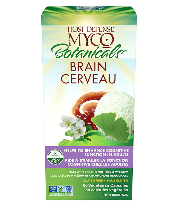 Cerveau aide à stimuler la fonction cognitive chez les adultes 60 capsules