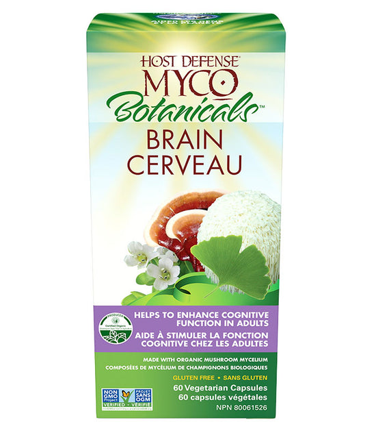 Cerveau aide à stimuler la fonction cognitive chez les adultes 60 capsules