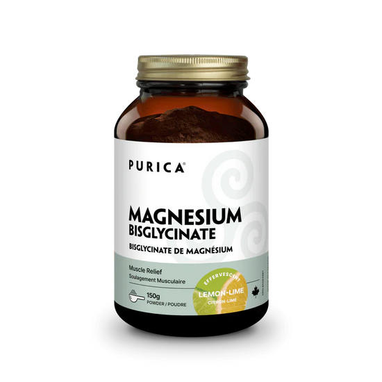 Bisglycinate de magnésium 150g de poudre effervescent citron-lime