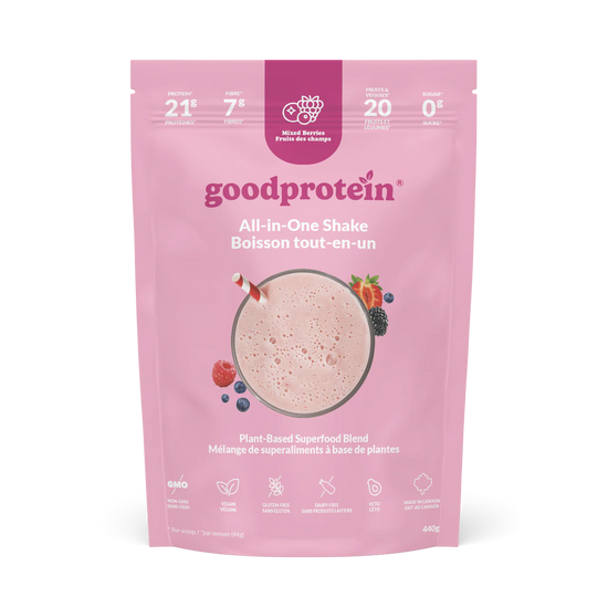 Boisson tout-en-un Fruits des champs 440g