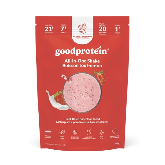 Boisson tout-en-un Fraises et crème 440g