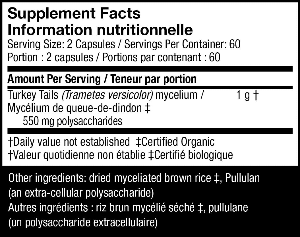 Tramète versicolor 120capsules