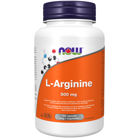 L-Arginine 500mg 100capsules