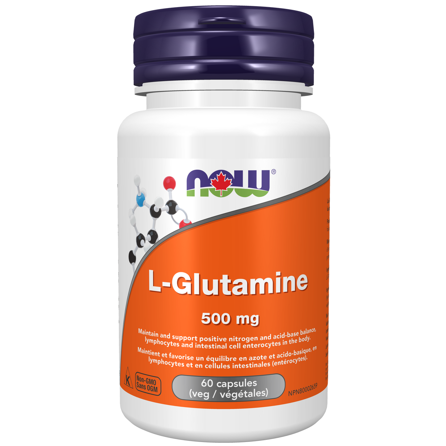 L-Glutamine 500mg 60capsules