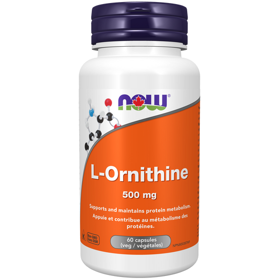 L-Ornithine 500mg 60capsules