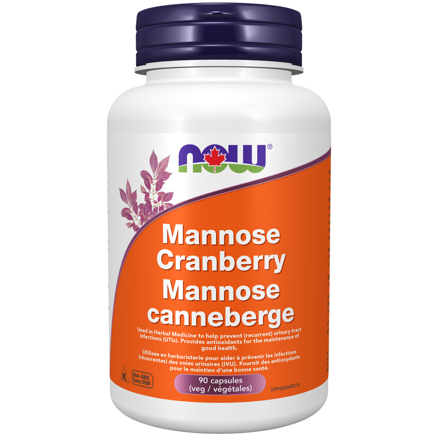 Mannose canneberge 90capsules